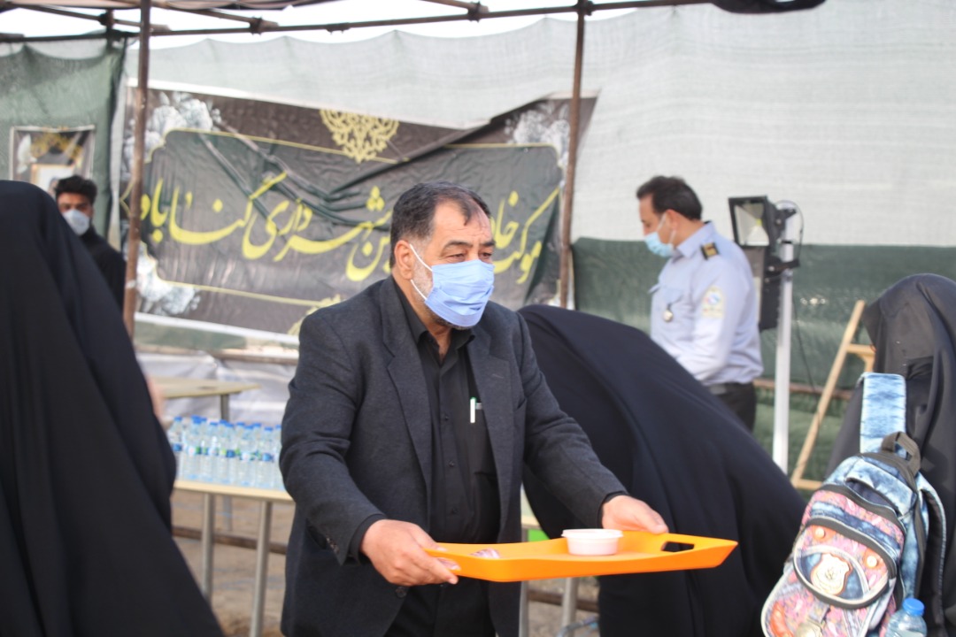 افتخار میزبانی از زائرین اربعین حسینی در موکب خادم الحسین شهرداری گناباد