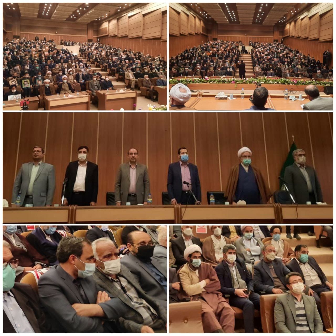  مراسم تودیع و معارفه فرماندار شهرستان گناباد برگزار شد