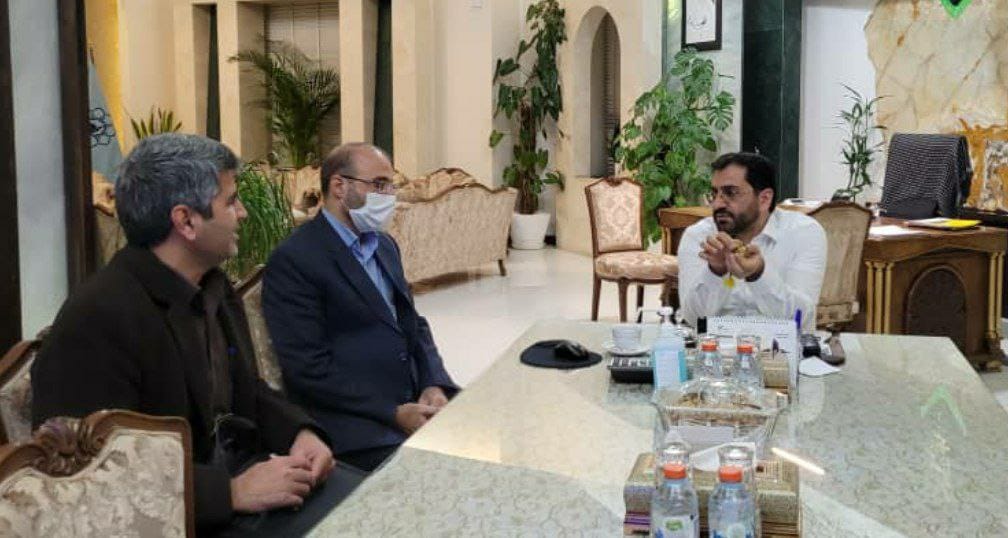 دیدار مهندس زارع حسینی شهردار گناباد با شهردار مشهد مقدس