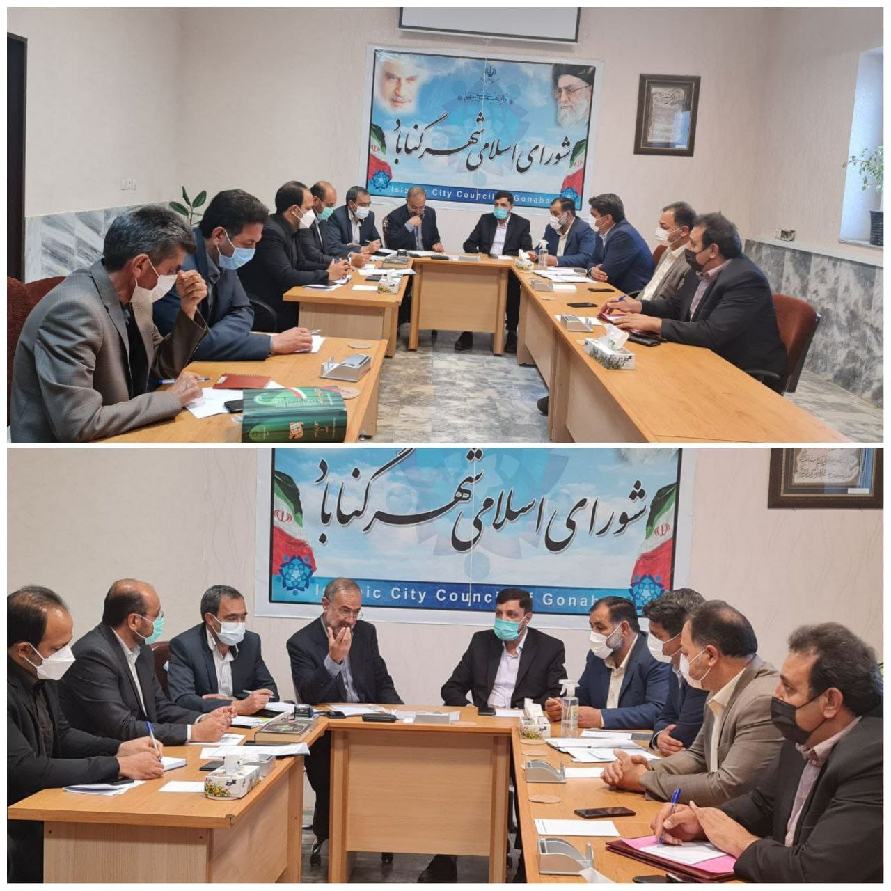  جلسه شورای اسلامی شهر گناباد با حضور فرماندار شهرستان برگزار شد.