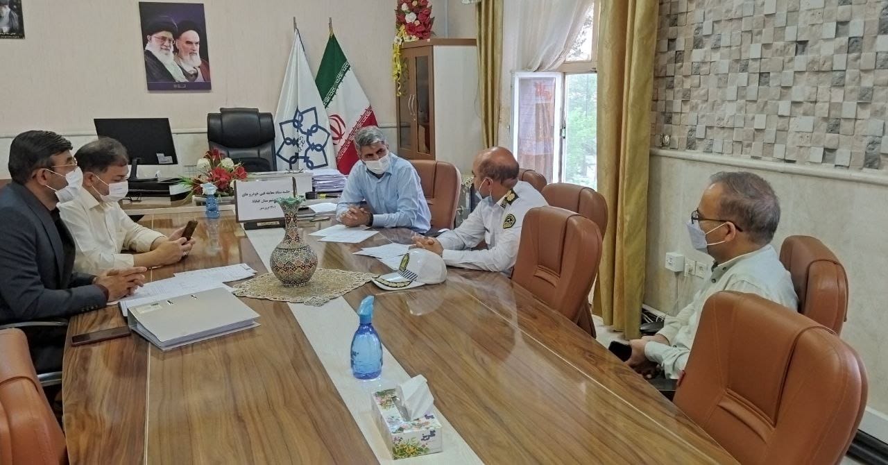 برگزاری نشست ستاد معاینه فنی شهرستان گناباد