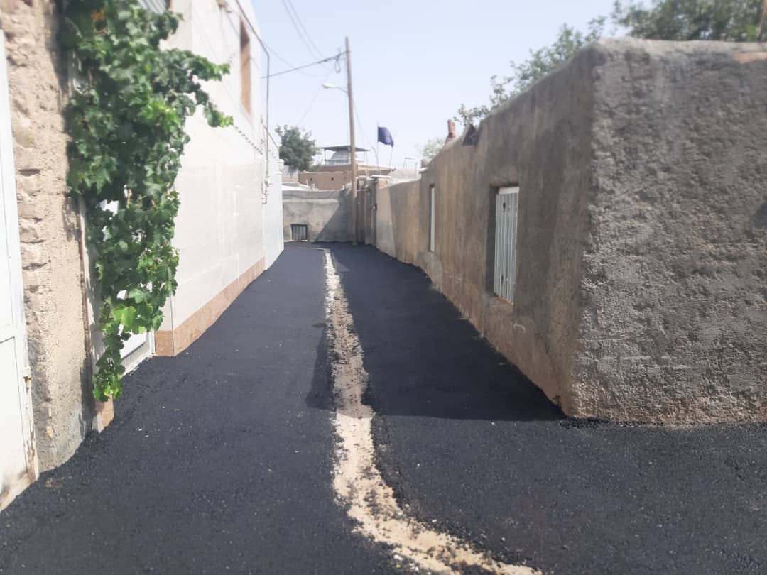 اتمام عملیات آسفالت ناصرخسرو۲۱ فرعی ۶