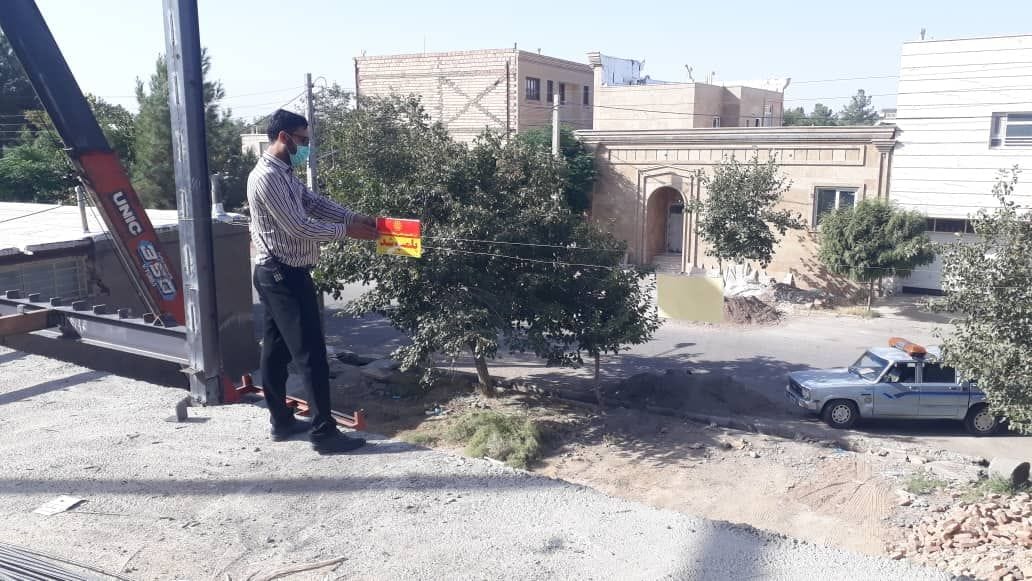 ساخت و ساز غیر مجاز پلمپ شد