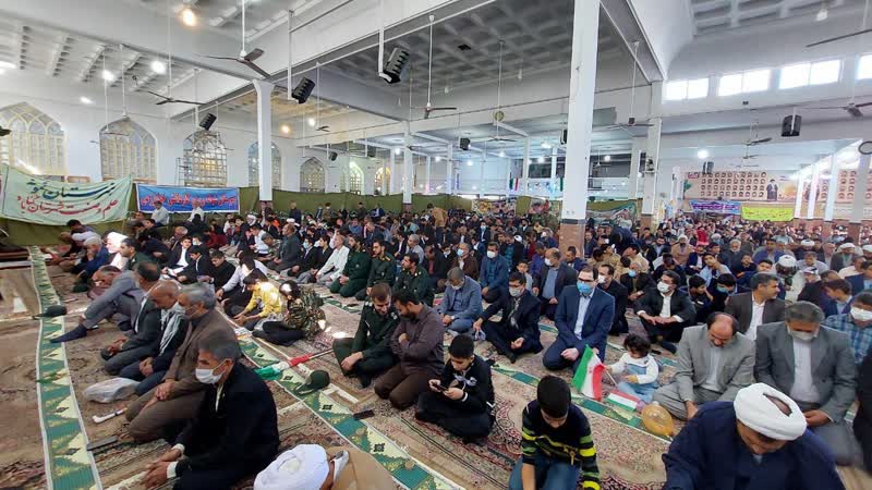 مراسم یوم الله ۱۳ آبان ماه در گناباد برگزار شد
