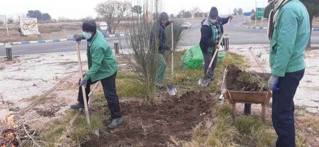 آماده سازی بستر میدان بهلول 