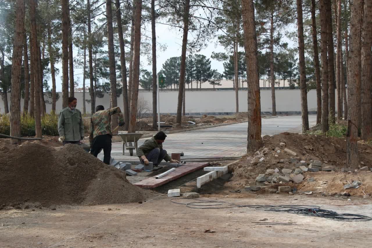 همزمانی فعالیت چهار اکیپ در بوستان بانوان