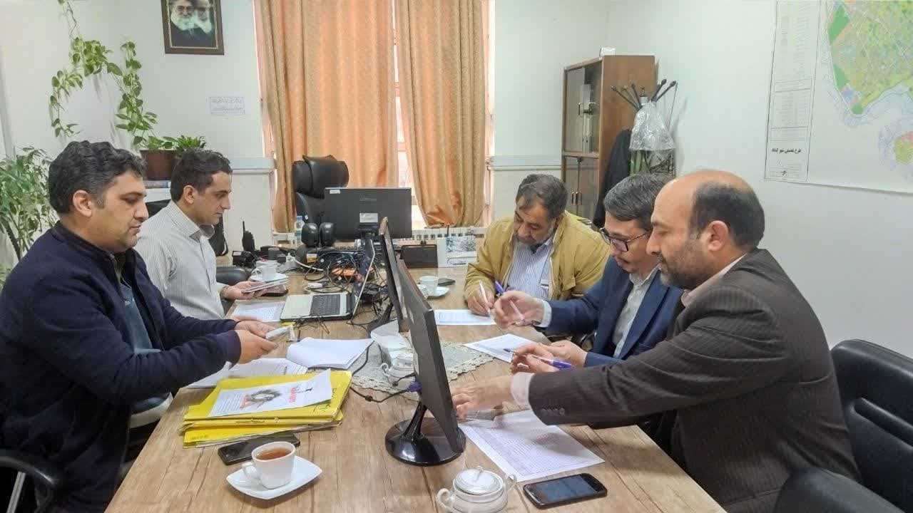 برگزاری کمیسیون ماده ۱۰۰ شهرداری گناباد