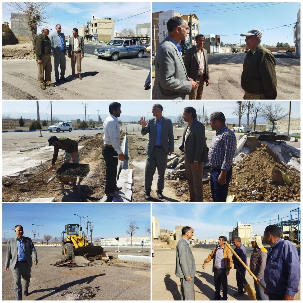  پرسنل خدوم شهرداری گناباد خداقوت