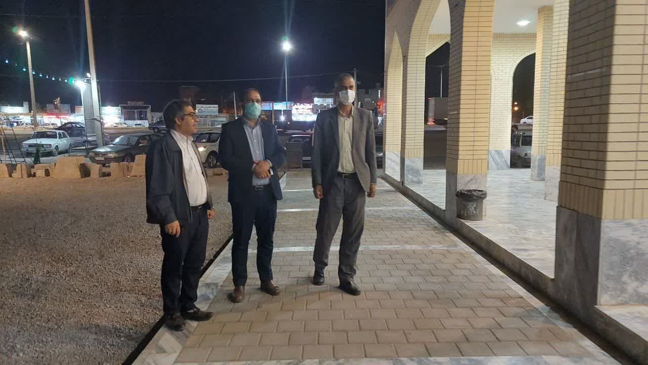  بازدید شبانه شهردار گناباد از مجتمع ثامن الحجج