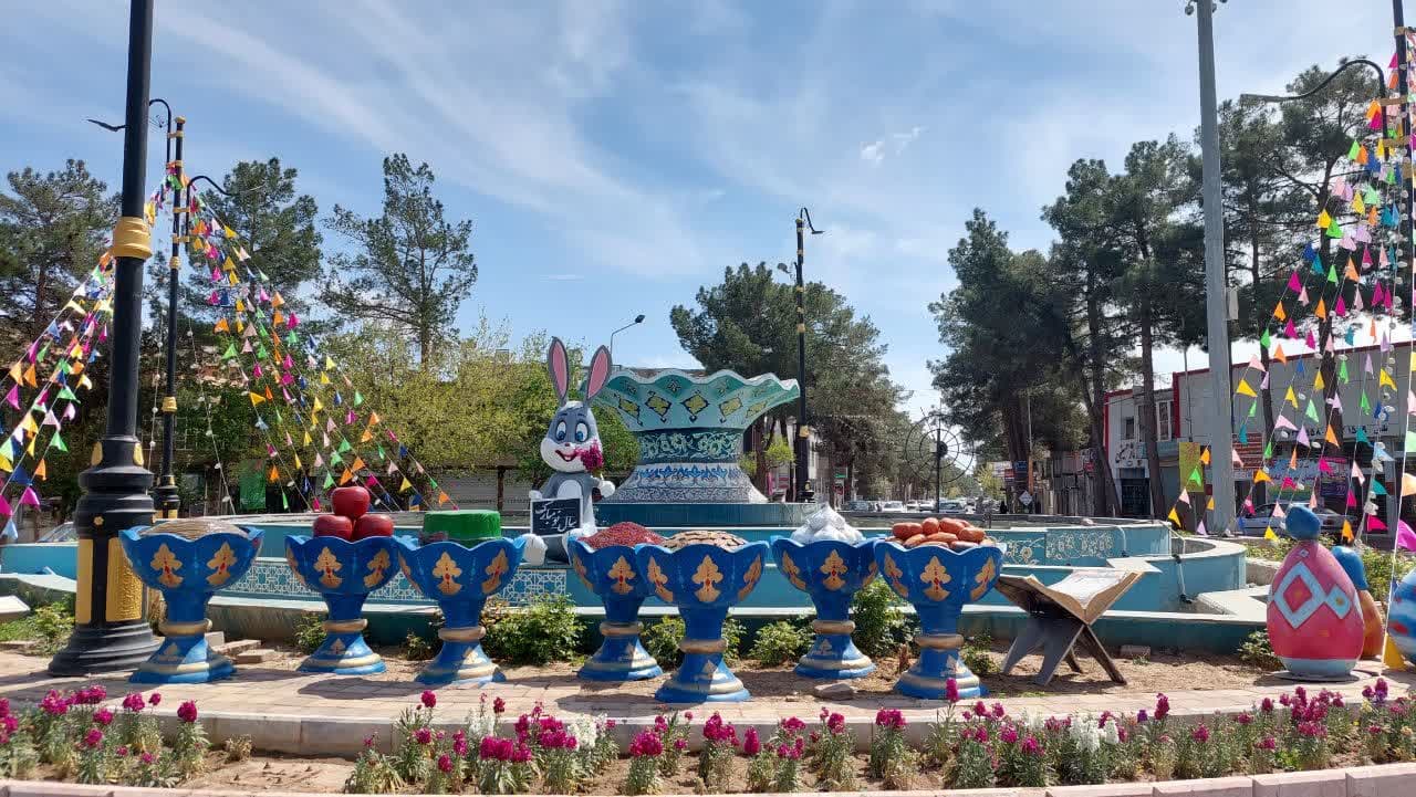 گزارش تصویری بخشی از اقدامات استقبال از بهار 1402 شهرداری گناباد