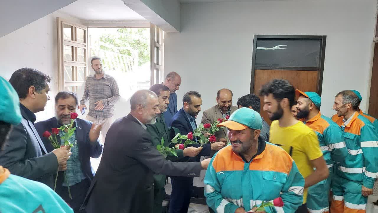 به مناسبت روز جهانی پاکبان صورت گرفت
