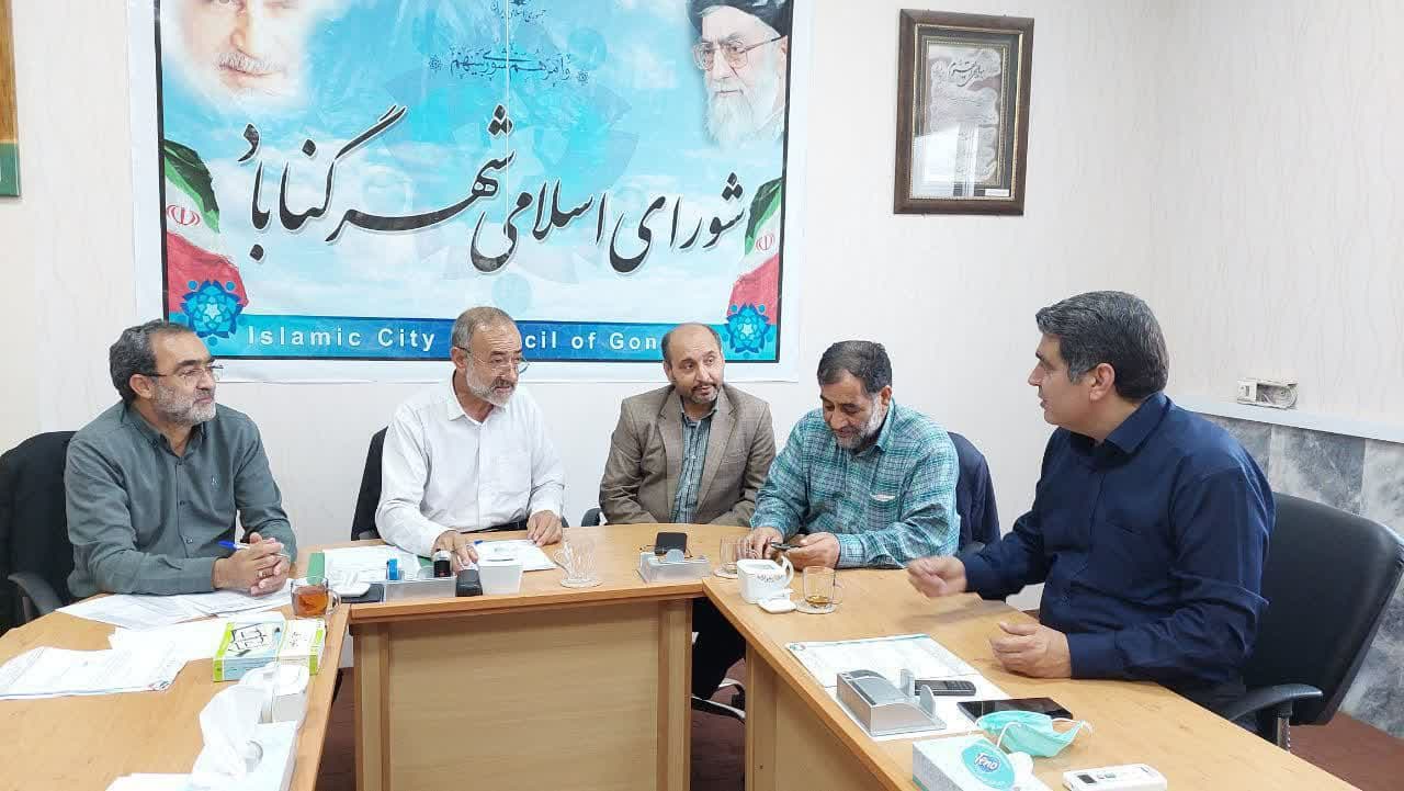 جلسه شورای اسلامی شهر گناباد با حضور سرپرست شهرداری گناباد