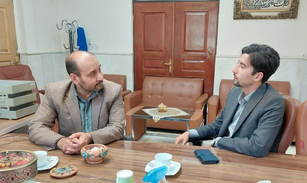  دیدار شهردار بیدخت با سرپرست شهرداری گناباد