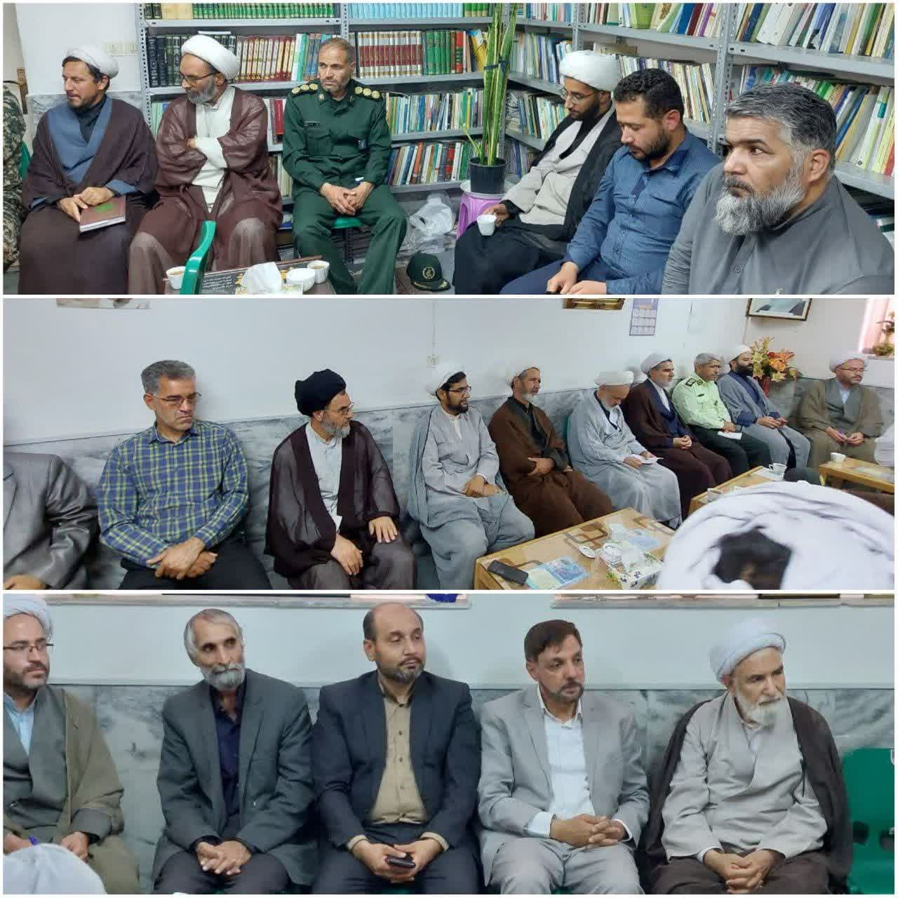  برگزاری جلسه هماهنگی برنامه های دهه امامت و ولایت شهرستان گناباد