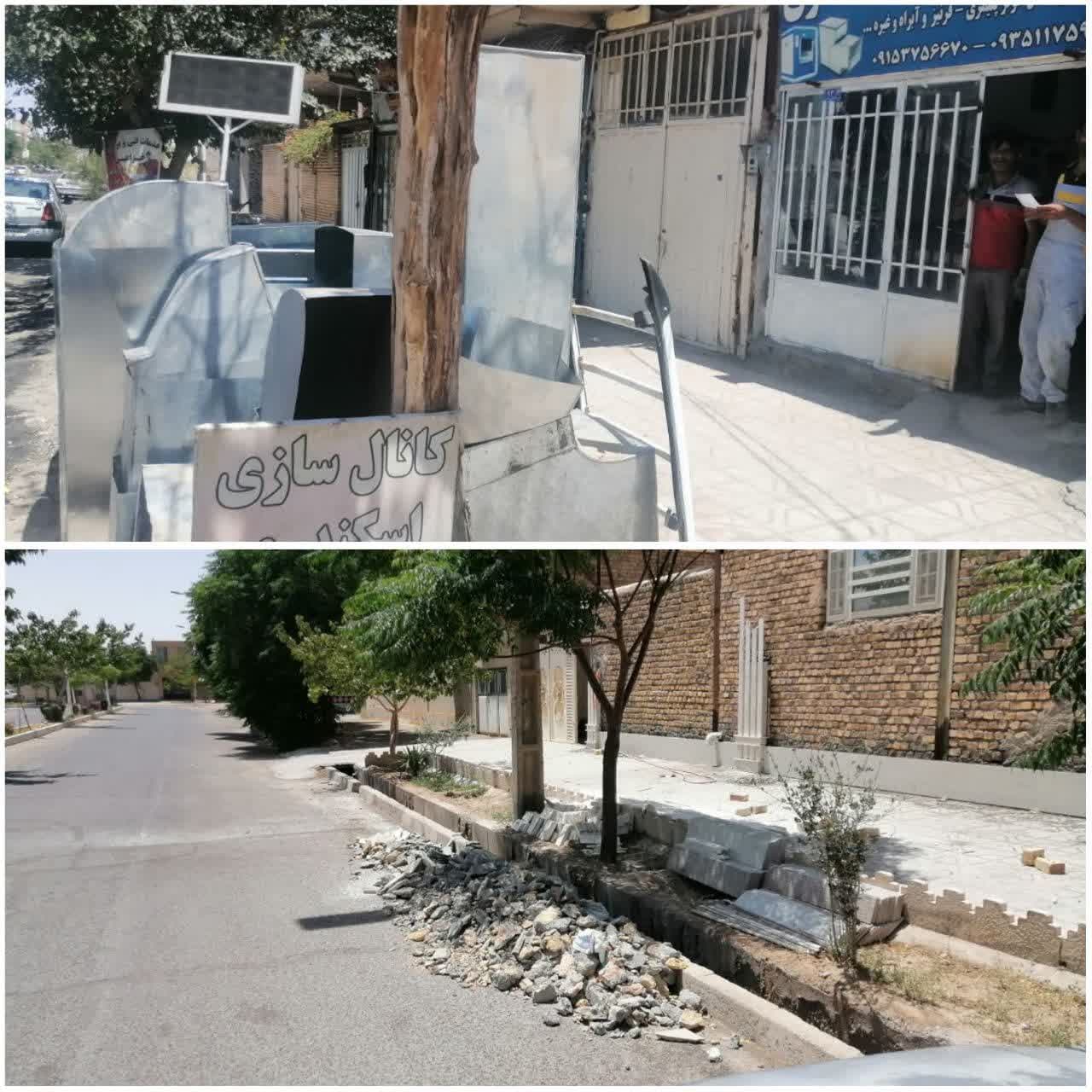 فعالیت گشت واحد اجرائیات شهرداری گناباد در ۴۸ ساعت گذشته برای حفظ نظم و انضباط شهری 
