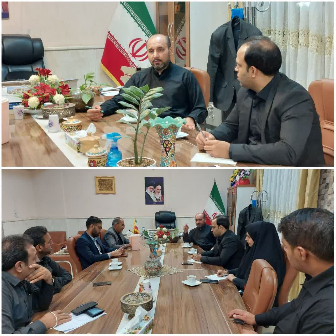 نشست هماهنگی ایام تاسوعا و عاشورای حسینی ع شهرداری گناباد
