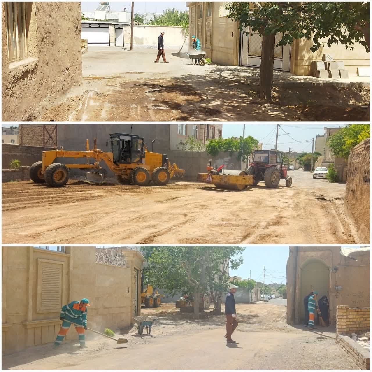  بسترسازی شهرداری برای رفاه شهروندان و عزاداران 