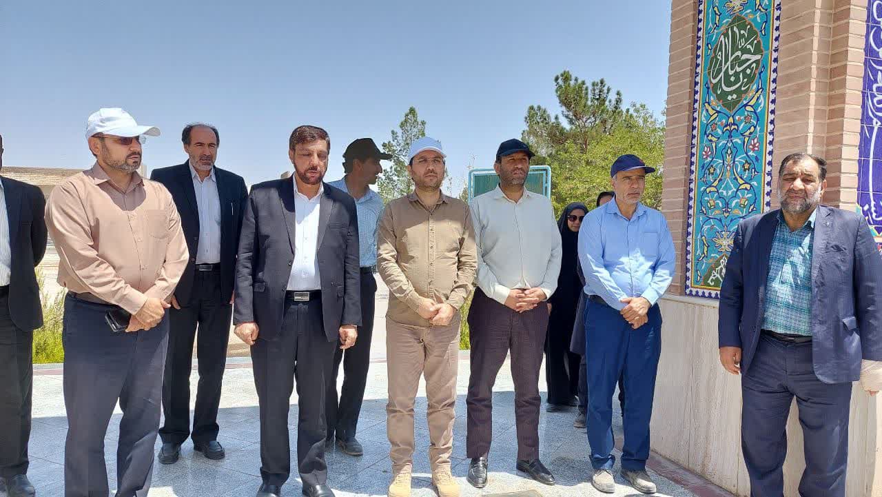 بازدید معاون استانداری از پروژه های نهضت مسکن ملی