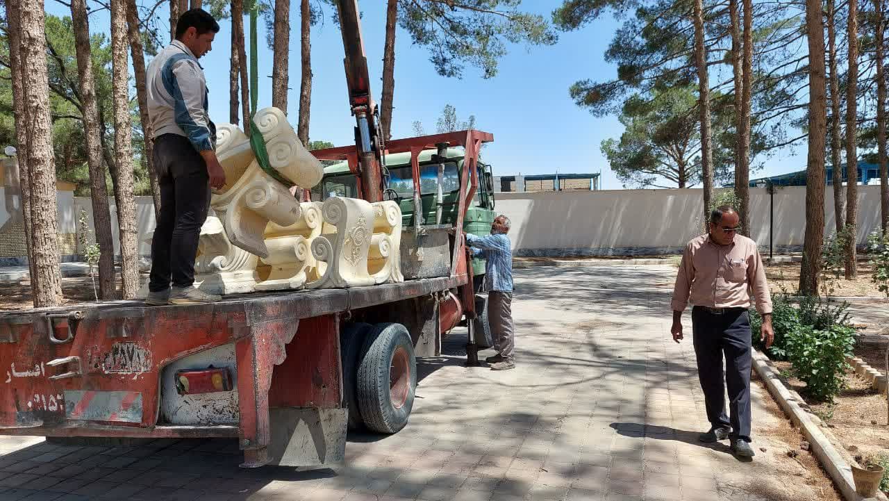 نصب تجهیزات جدید در پارک بانوان