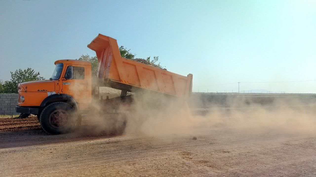 ادامه عملیات آماده سازی مسیر مجتمع آموزش عالی
