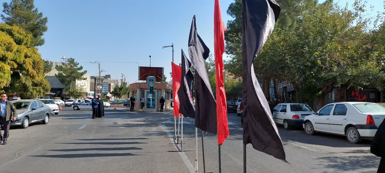 سیاه پوش کردن شهر