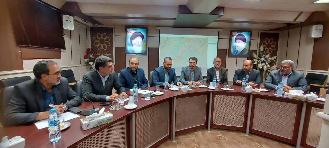  جلسه هماهنگی بازگشایی بلوار ۶۵متری ضلع غربی 