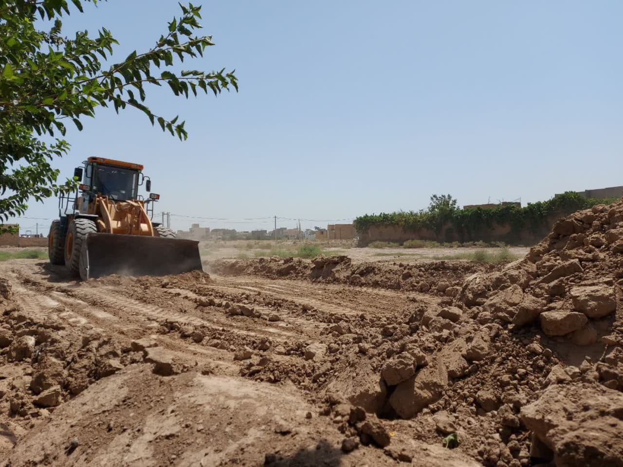  بازگشایی معبر در سعدی ۱