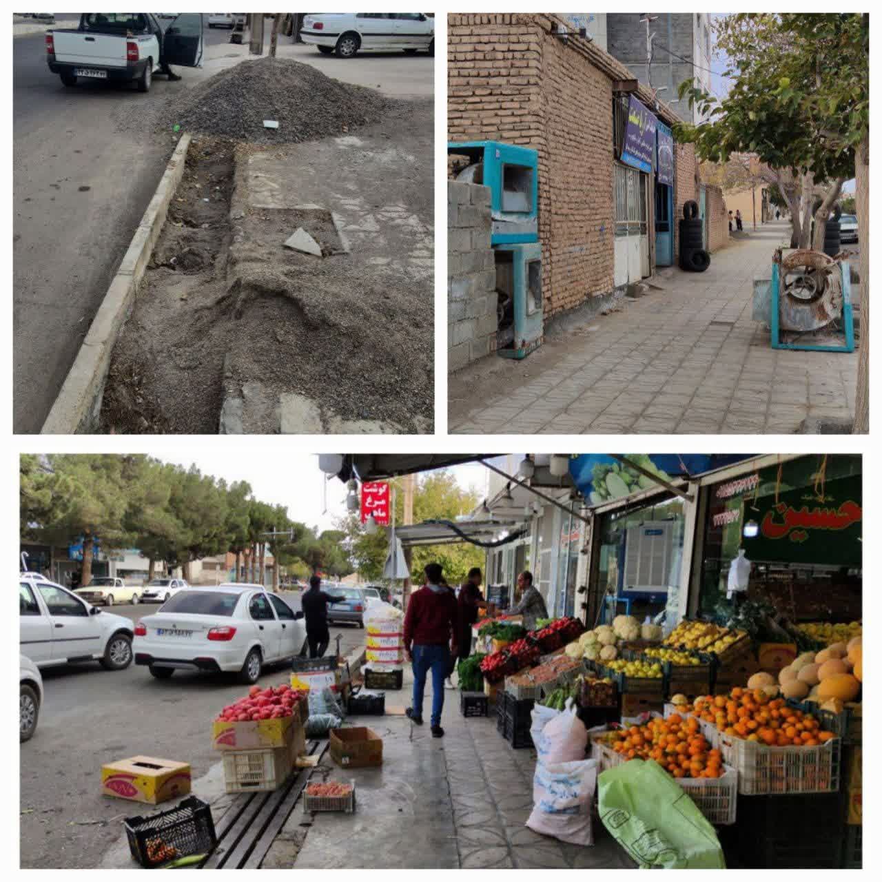  اقدامات اجراییات شهرداری گناباد در حفظ نظم و انضباط شهری 