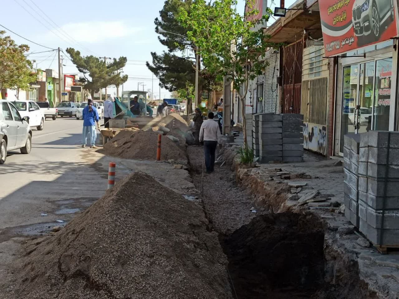 ادامه پروژه مشارکتی خیابان قائم