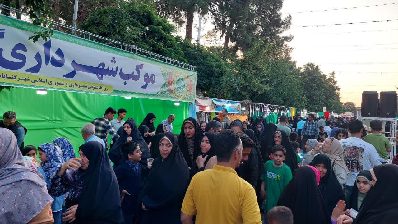 پایگاه مقاومت شهید مصباح شهرداری میزبان شرکت کنندگان جشن باشکوه غدیر بود  
