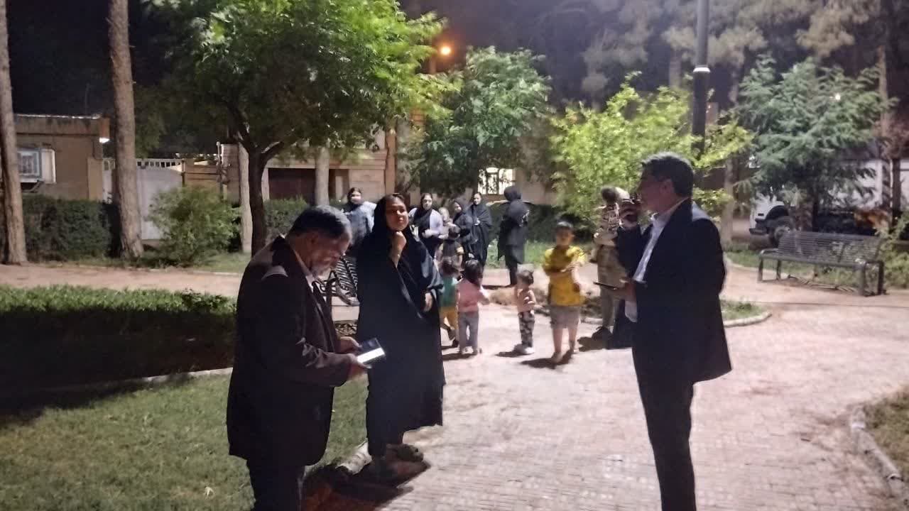 مشکلات بوستان ناصرخسرو ۱۶ مرتفع می شود 