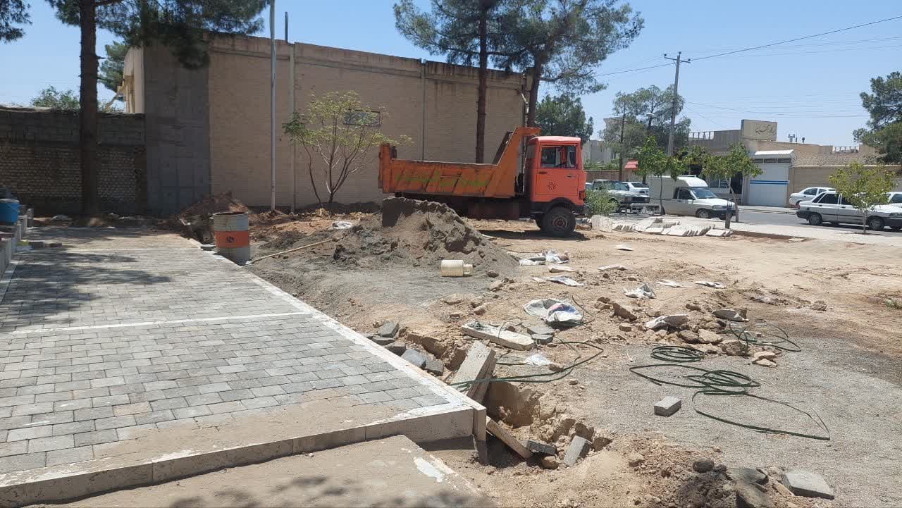 تکمیل قسمتی از بوستان جانباز در حال انجام است