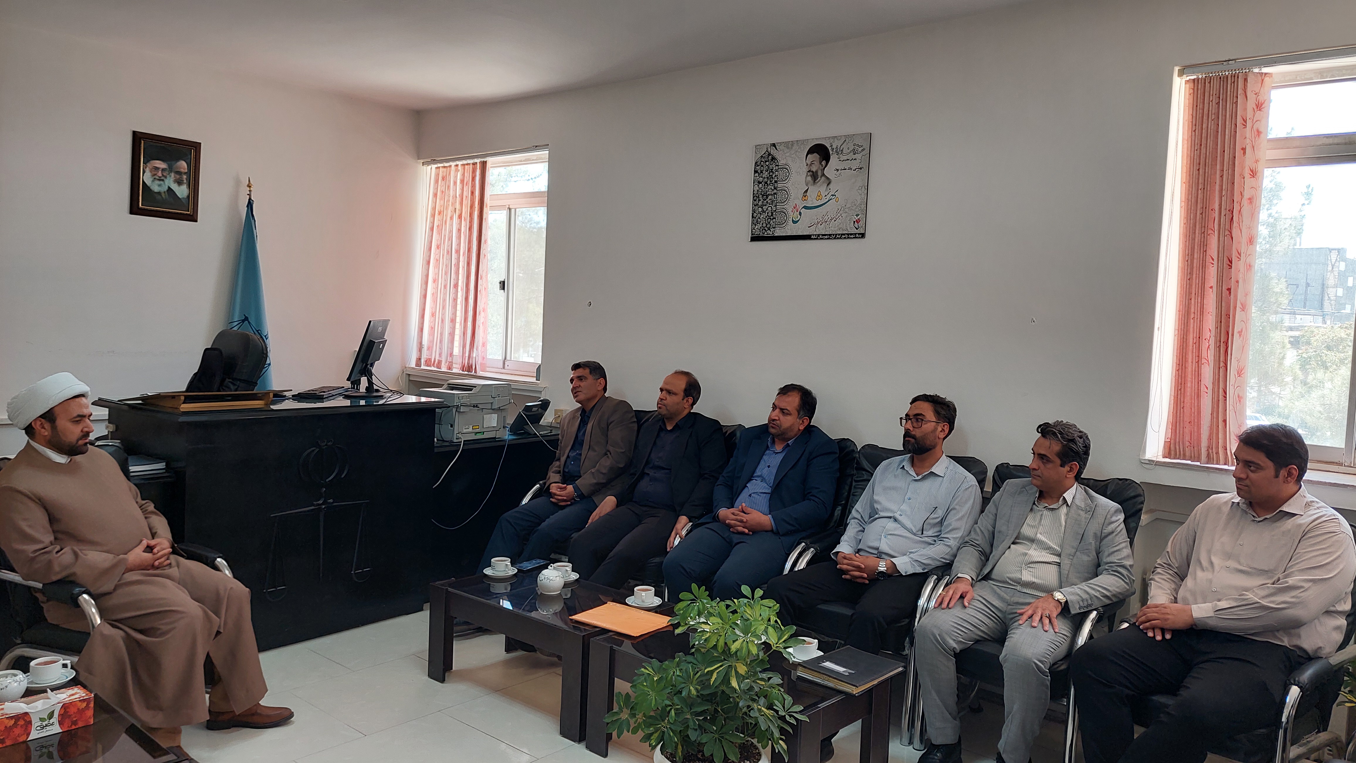 دیدار مدیریت شهری با دادستان جدید شهرستان گناباد انجام شد