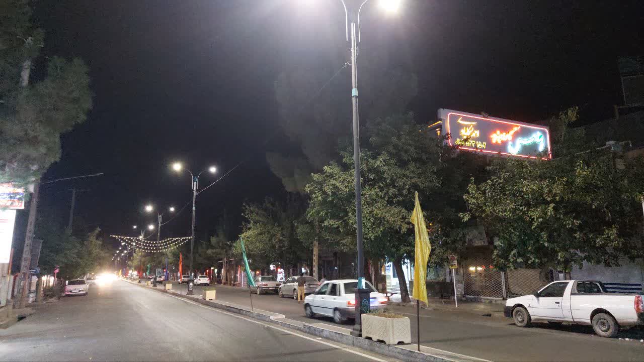 پروژه روشنایی خیابان سعدی انجام شد