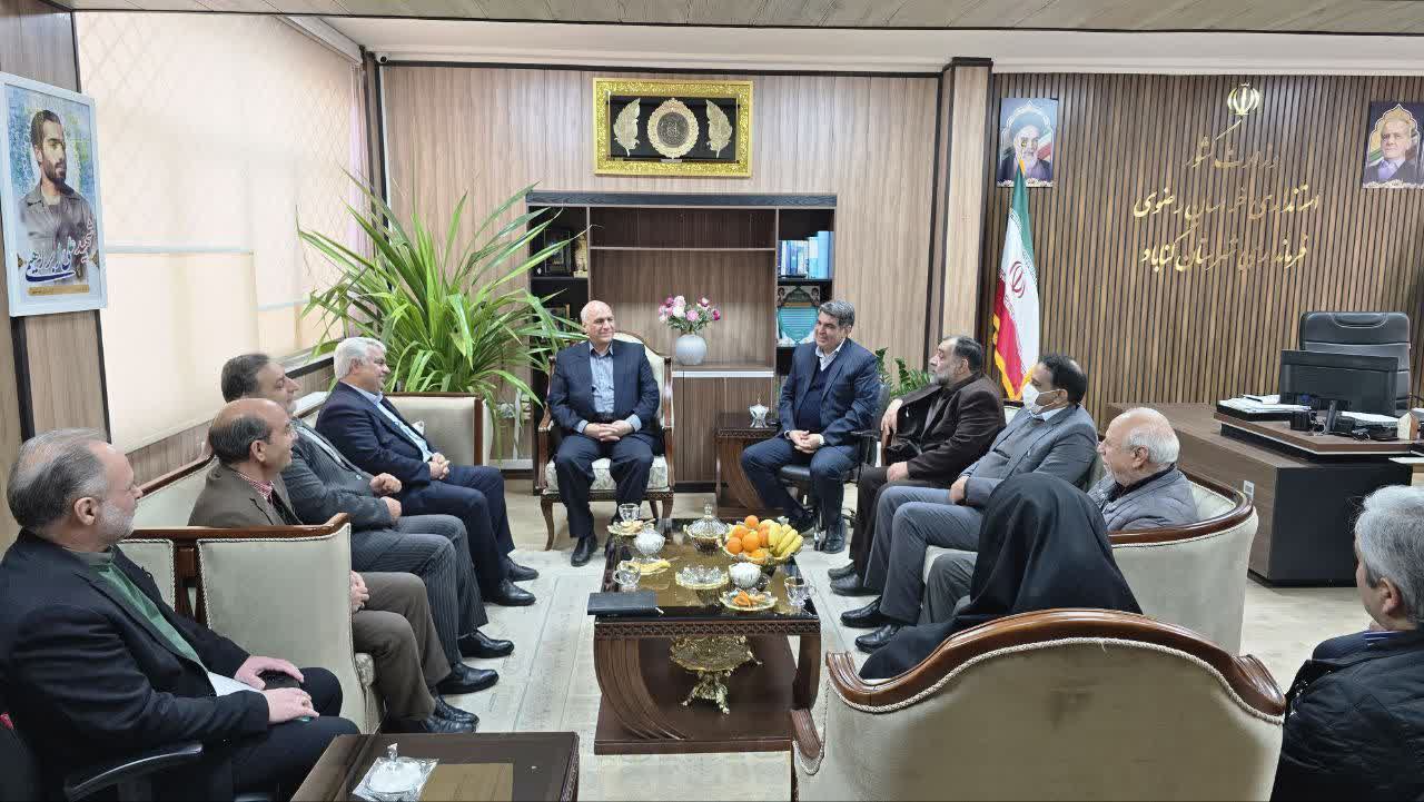 دیدار شهردار گناباد با مدیرکل میراث فرهنگی صنایع دستی و گردشگری خراسان رضوی