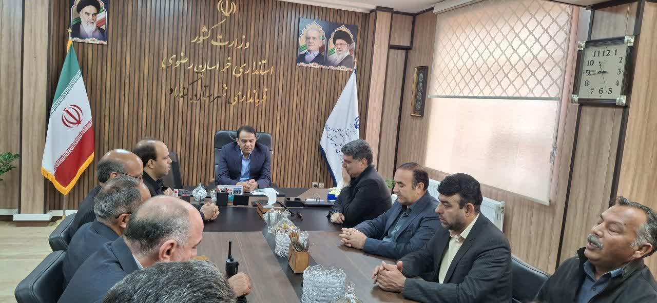 دیدار نوروزی شهردار و مدیران شهرداری با فرماندار گناباد برگزار شد