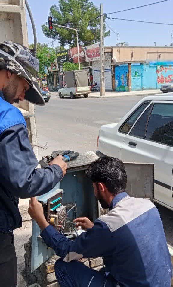 چراغ فرماندهی چهارراه جانبازان راه اندازی میشود