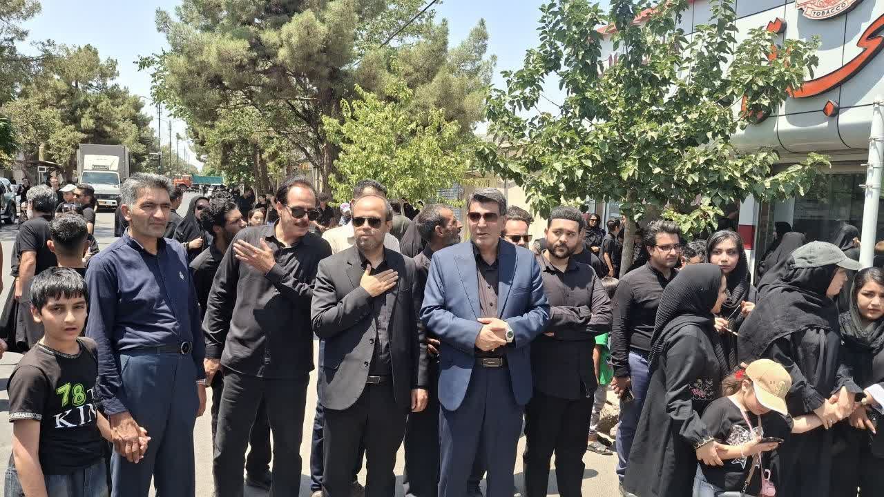 حضور شهردار گناباد در مراسم روز عاشورا 