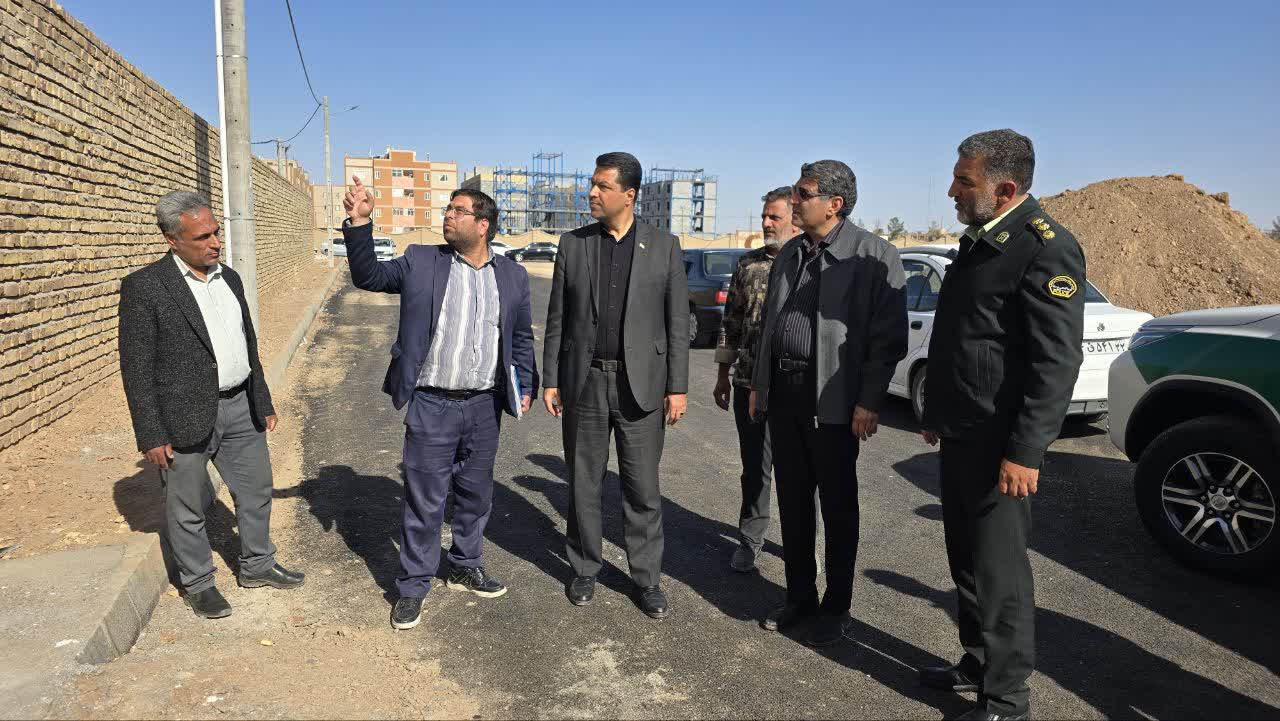 بررسی درخواست نیروی انتظامی برای تامین معبر املاک نیروی انتظامی 